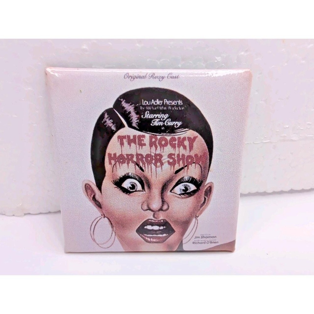 The Rocky Horror Picture Show Columbia Button Pinback Vintage Original 1.5"
